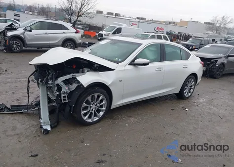 2024 Cadillac Ct5 Premium Luxury z USA, uszkodzony, nr VIN 1G6DT5RK7R0128634